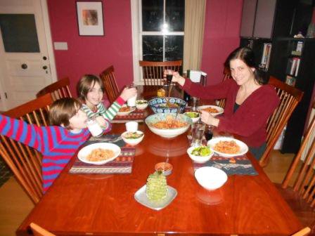 Lynn and kids