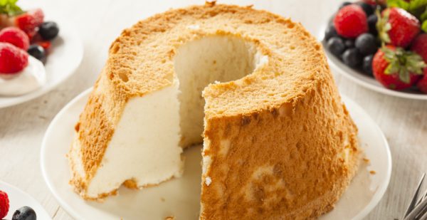 Angel food cake lime