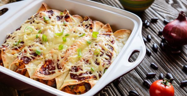 Easy cheesy enchiladas