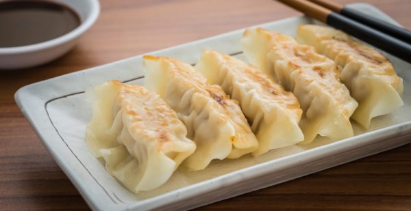 Origami dumplings