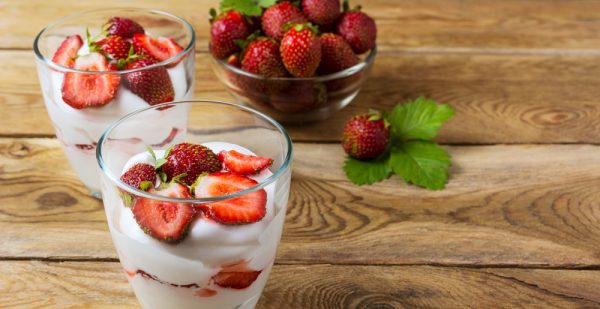 Strawberry fool
