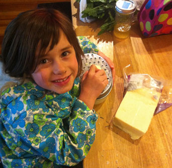 Grating Cheese!