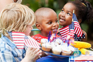 Kids on the 4th
