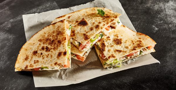 Baked Veggie quesadillas
