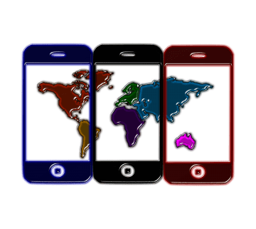 mapped phones