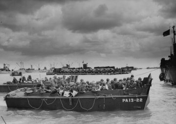 ships near normandy