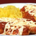 Baked chicken parmesan