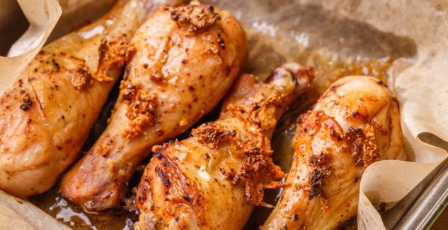 Crispy oven baked chicken