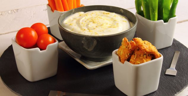 Curry vegetable dip