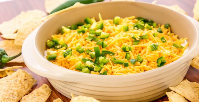 Layered black bean dip