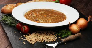 Sopa de lentejas