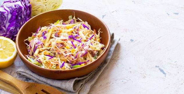 Lime confetti slaw