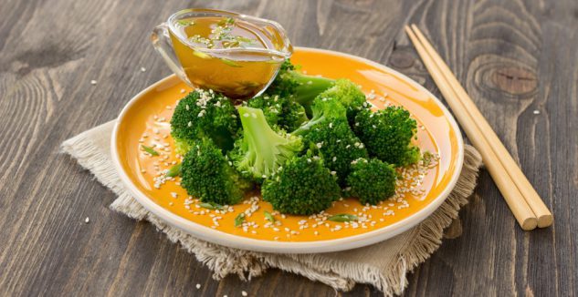 Sesame broccoli salad
