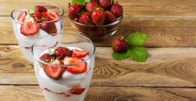 Strawberry fool