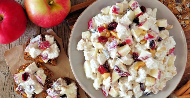 chicken salad with Cranberries