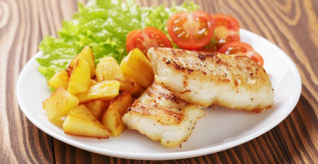 lemony walnut crusted fish fillets