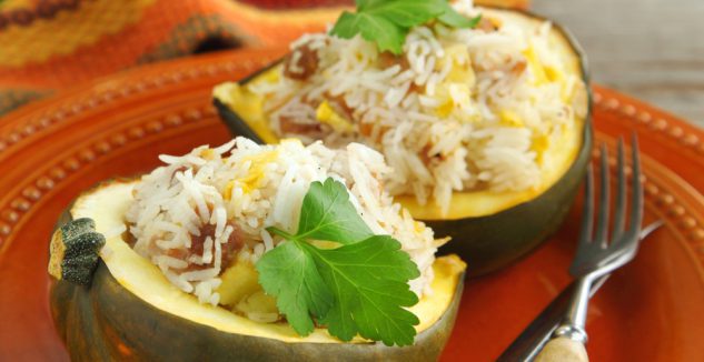 stuffed squash