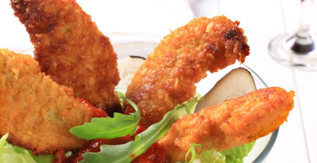 Parmesan crusted chicken tenders
