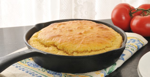 Fresh corn spoonbread