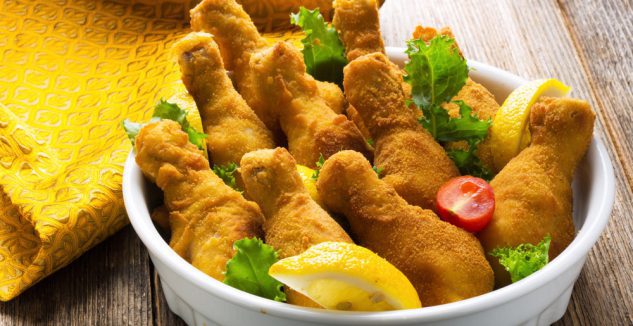 Oven fried chicken