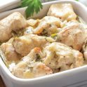 smothered chicken with apple gravy