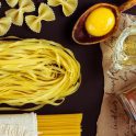 Lemon and egg pasta