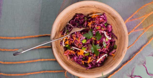 Multicolored Slaw Salad