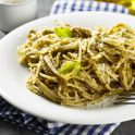 Pasta carrot pesto