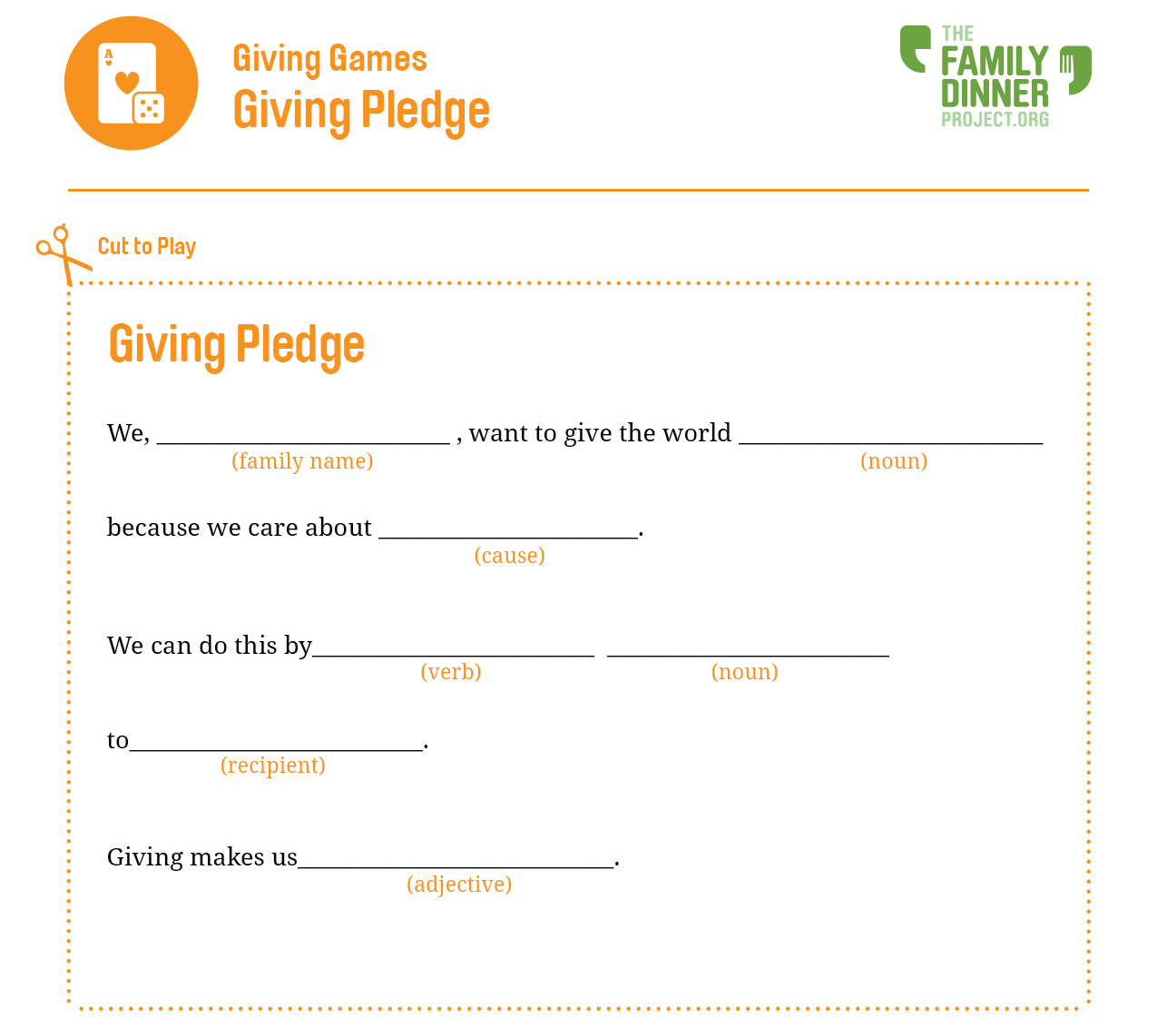 pledge