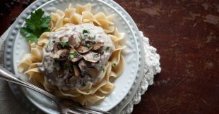 Carne Molida Stroganoff