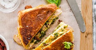 Turkey Pesto Paninis