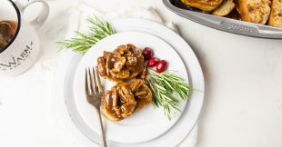 Overnight Caramel Pecan French Toast